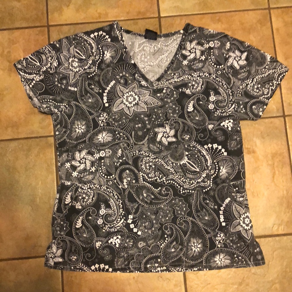 Scrub top sz S